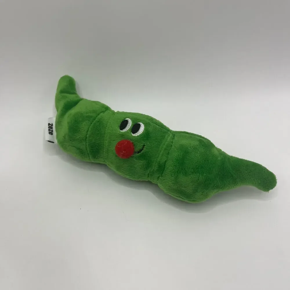 Pea Pod Cat Toy | Plush & Sisal Catnip Toy for Scratching & Interactive Play